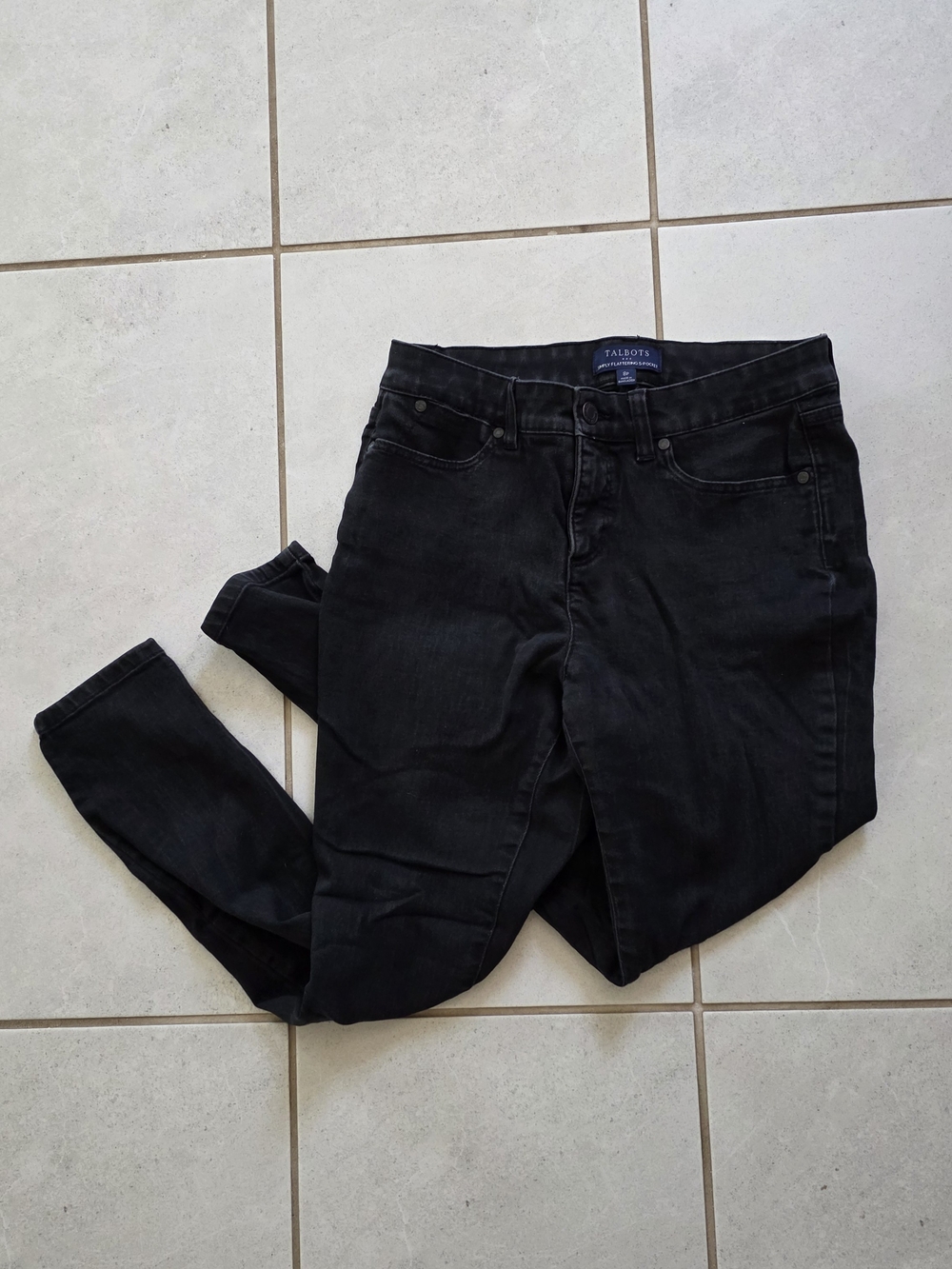 Talbots Women's Black Skinny Jeans - Stretch Denim
